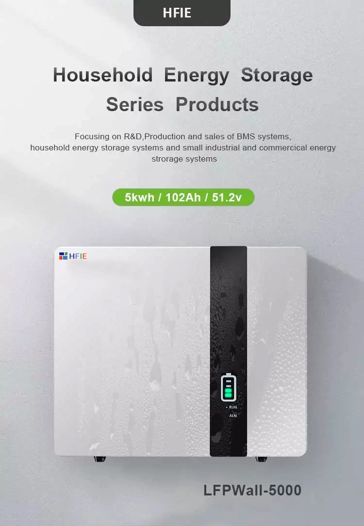 Hfie Wall Mounted Power Battery 5kwh Energy Storage Battery LiFePO4 Lithium Battery