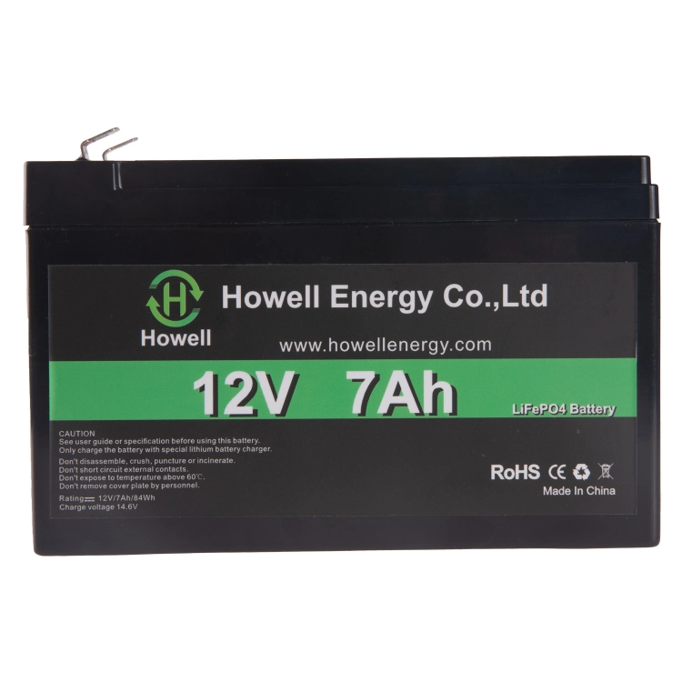 Deep Cycle 12V 7ah LiFePO4 Battery Lithium Ion Battery for Energy Storage System