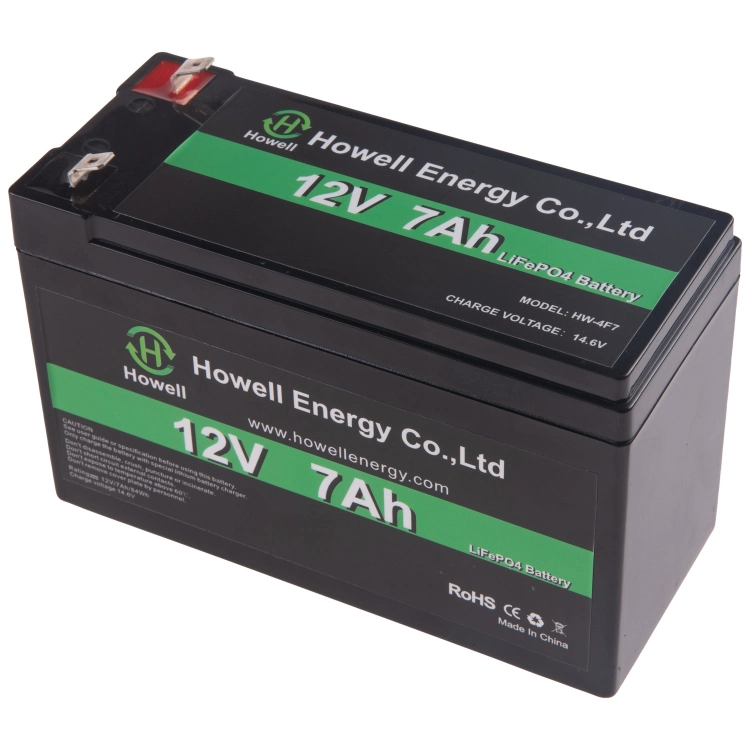 Deep Cycle 12V 7ah LiFePO4 Battery Lithium Ion Battery for Energy Storage System