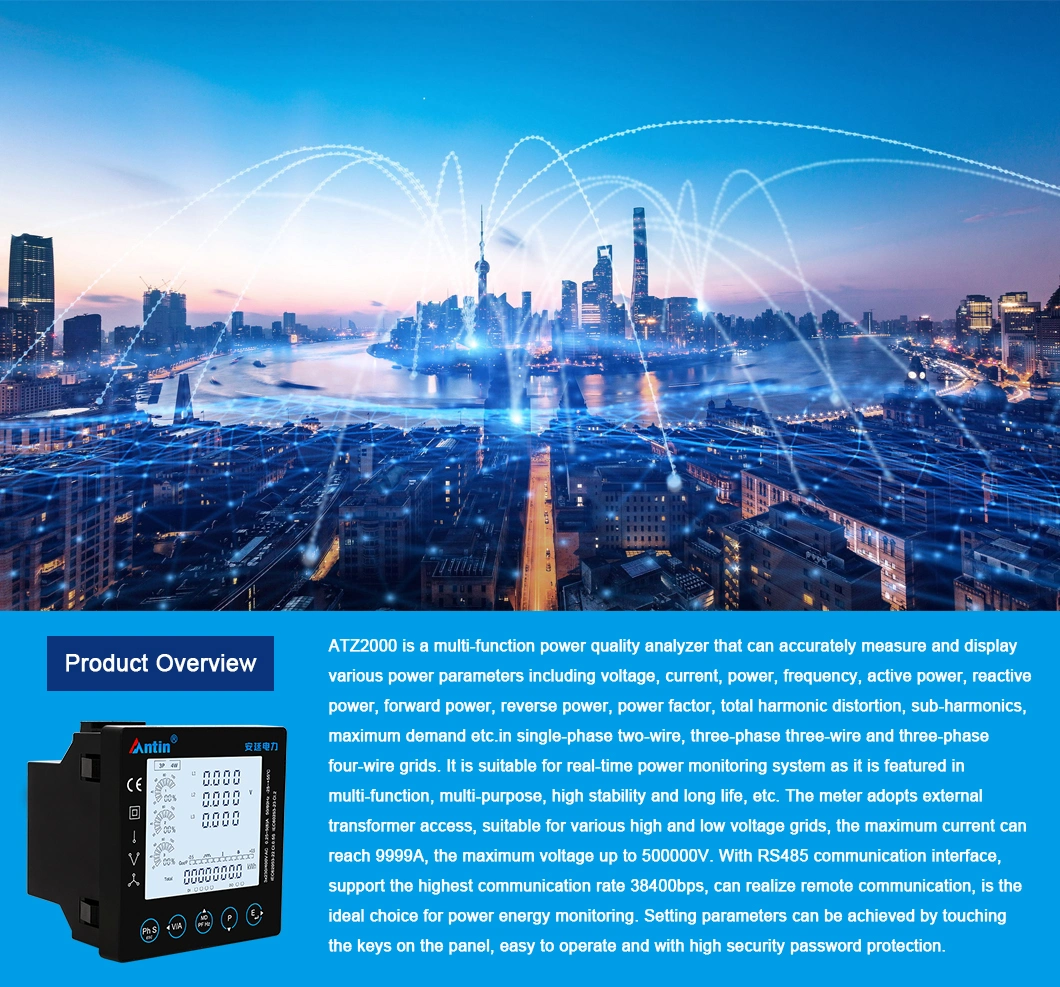 Atz2000 Digital Metering Solution, Smart Metering Solution, Intelligent Metering Solution