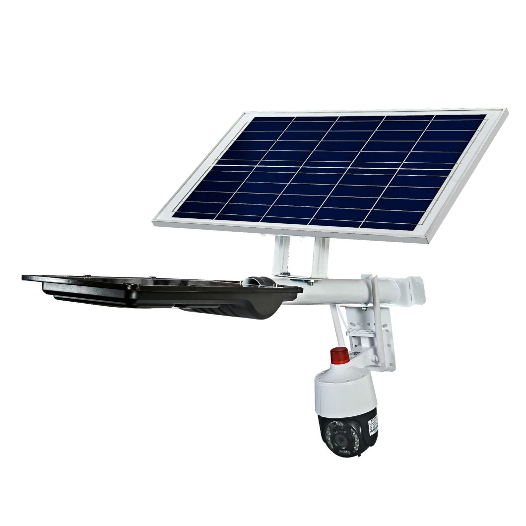 Integrated Solar 4G Camera and Lamp Solar Solution