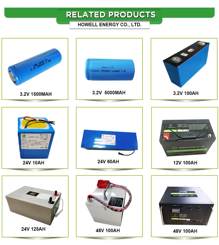 Rechargeable Solar Storage 12V 7ah Lithium LiFePO4 Battery with BMS and PVC