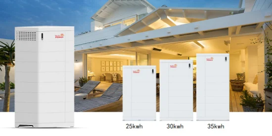 Sistema di batterie solari ad alta tensione Aio Ess batteria al litio da 25kw con inverter da 8kw