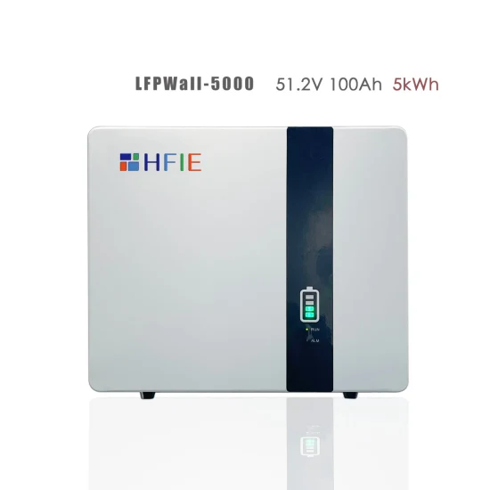 Batteria di alimentazione Hfie montata a parete Batteria di accumulo di energia da 5kwh Batteria al litio LiFePO4